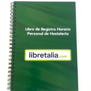Libro de Registro Horario Trabajadores Hostelería