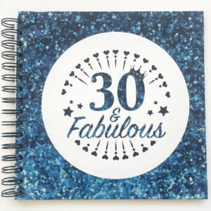 Libro de Firmas 30 Cumpleaños Fabulous