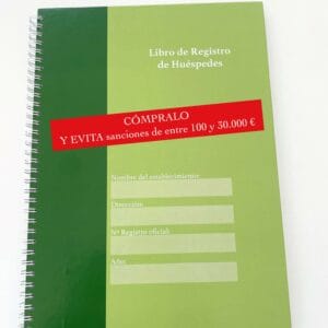 Libro Registro de Viajeros para Alojamientos Turísticos 2025