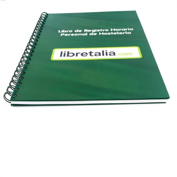 Libro de Registro Horario Trabajadores Hostelería - Imagen 3