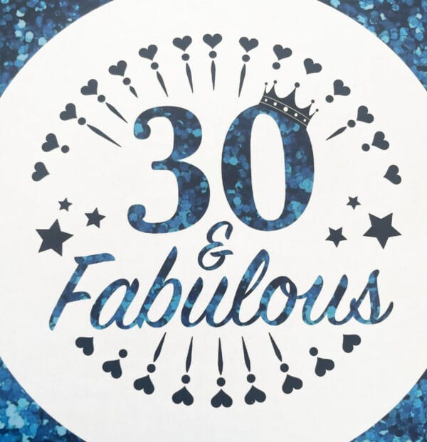 Libro de Firmas 30 Cumpleaños Fabulous - Imagen 10