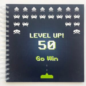 Libro de Firmas 50 Cumpleaños ARCADE (Vintage)