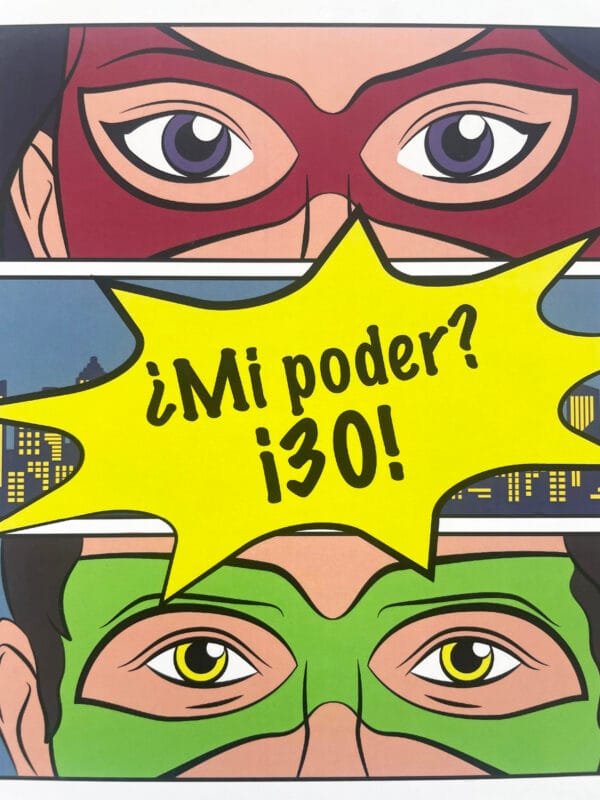 Libro de Firmas 30 Cumpleaños SUPER HEROE - Imagen 10