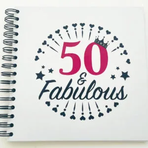 Libro de Firmas 50 Cumpleaños Fabulous